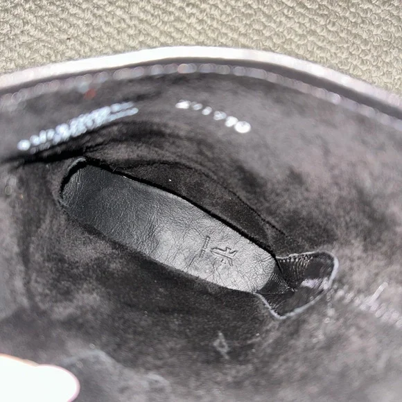 FRYE AND CO. Black Combat & Moto Boots - Picture 4 of 6